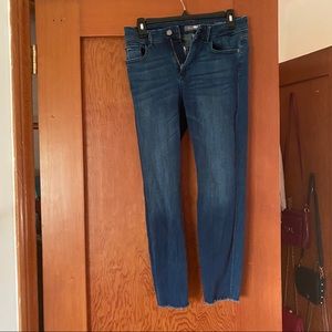 DL1961 Florence Instasculpt Fray Hem Skinny Jeans